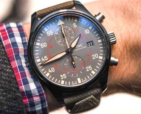 replica iwc pilot watch chronograph top gun miramar|IWC Pilot’s Watch Chronograph Top Gun Miramar Hands.